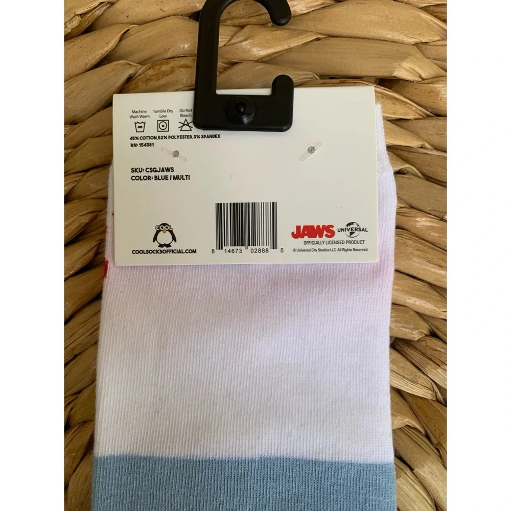 Jaws Cool Socks Womens NWT